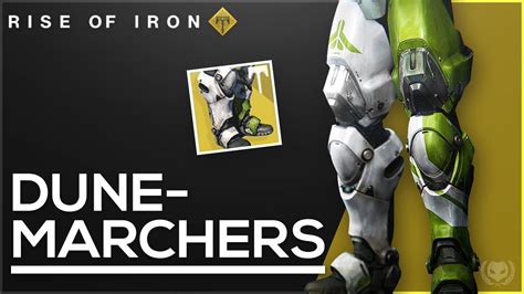 Destiny Dunemarchers Review And Gameplay New Exotic Titan Boots Youtube