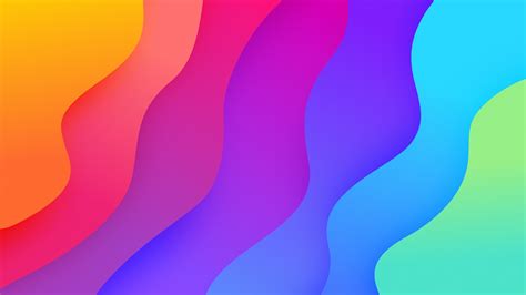 🔥 Free download Wavy A set of vibrant wallpapers [5120x2880] for your