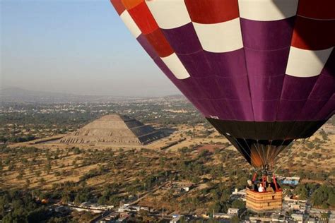 Teotihuacan Hot Air Balloon Ride With Bike Or Hike Option 2024 Mexico City