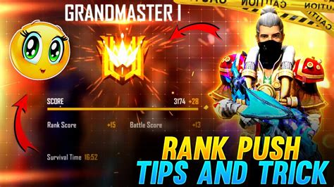 Rank Push To Grandmaster Tips And Tricks 😍⚡ Youtube