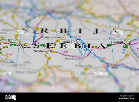 Serbia Map Fotografías E Imágenes De Alta Resolución Alamy