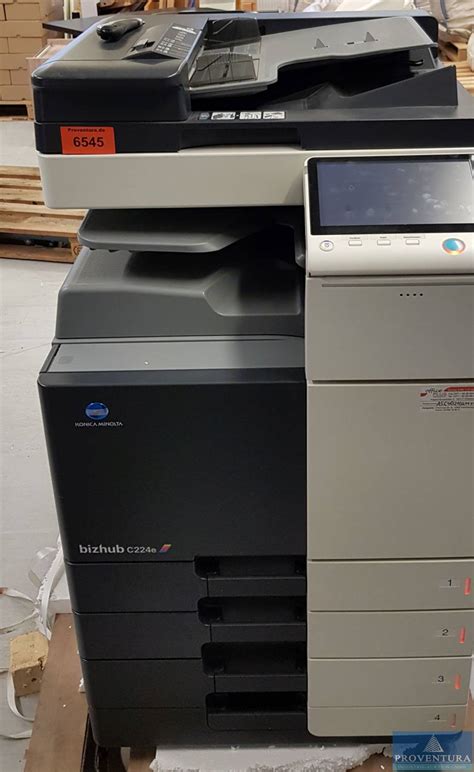 Zwar gehört konica minolta zu den kleineren herstellern im drucker segment, aber das heißt nicht, dass das konica minolta druckerzubehör weniger wert wäre als andere patronen. Drucker KONIKA MINOLTA bizhub C224e | Proventura Online ...