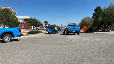 UPDATE: Northeast El Paso water service restored early Tuesday morning