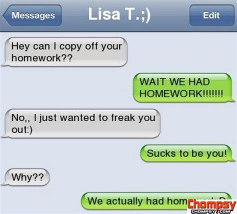 Iphone Sms Homework Funny Texts Funny Text Messages Really Funny Texts