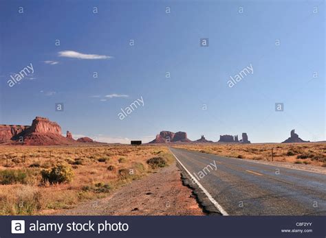 Highway 163 Monument Valley Colorado Hi Res Stock Photography And