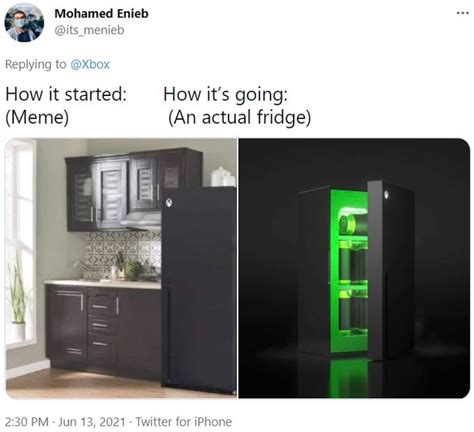 How It Started How Its Going Xbox Mini Fridge Know Your Meme