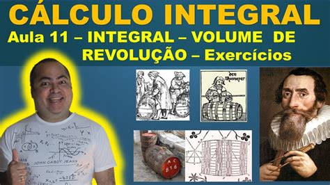 CÁlculo Integral Aula 11 Volume De SÓlidos De RevoluÇÃo Barril De