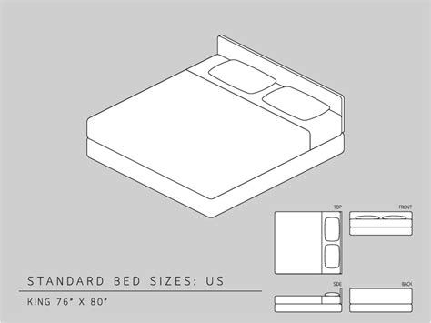 King Size Bed Dims Adinaporter