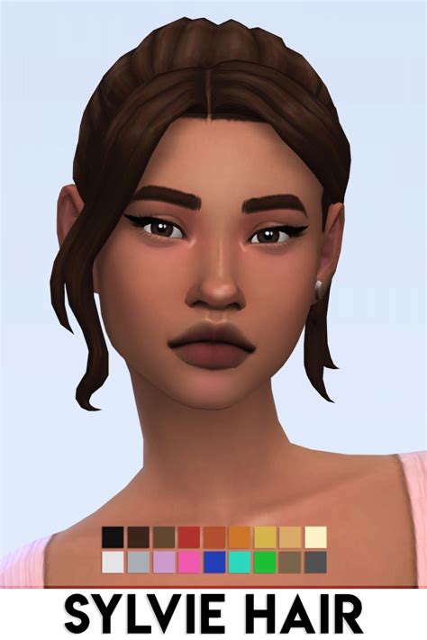 Sylvie Hair At Vikai Sims 4 Updates