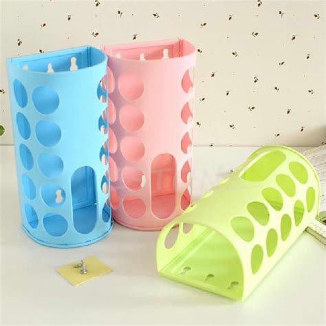 Garbage bag holder hanging kitchen supplies cabinet tailgate stander trash rack storage rubbish bags can rack 21*13.5*8 cm. NEW Plastic Bag Dispenser Kitchen Bags Storage Holder ...
