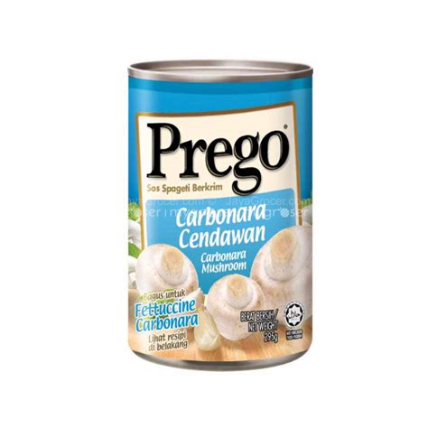 Prego Carbonara Mushroom Pasta Sauce Can G Mygroser