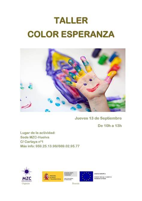 Mzc Huelva Taller Color Esperanza Acción Social