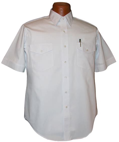 Van Heusen Aviator Short Sleeve Pilot Shirt