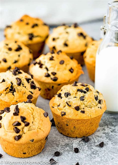 Eggless Bakery Style Chocolate Chip Muffins Recipe Cart