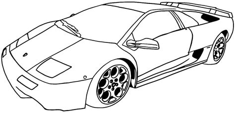 car pages for adults coloring pages