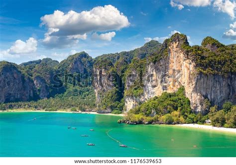Panoramic Aerial View Railay Beach Krabi库存照片1176539653 Shutterstock