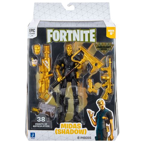 Buy Fortnite Legendary Series Midas 6 Inch Highly Detailed Figure With