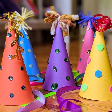 Diy Party Hats Eclectic Spark