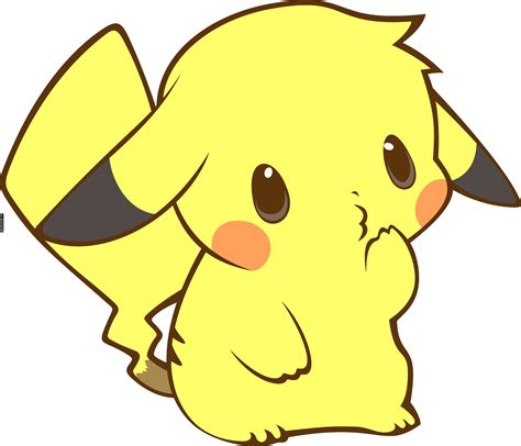 Dibujos De Pikachu Tiernos Dibujos De Pikachu Kawaii Para Dibujar