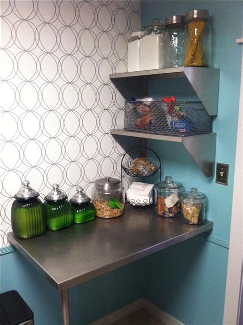 Choose from our range of stainless steel floating shelves or floating shelves with lights for your kitchen. Hand Crafted Stainless Steel Countertops And Shelves by ...