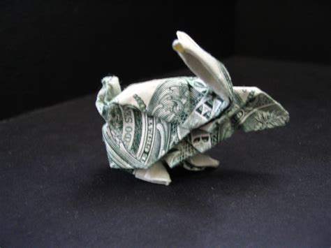 Dollar Origami Rabbit All Right One Last Posting And That Flickr