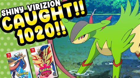SHINY VIRIZION IN CAMPS In Pokemon Sword And Shield YouTube