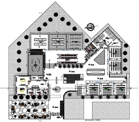 School Layout Plan Autocad Drawing Download Dwg File Cadbull