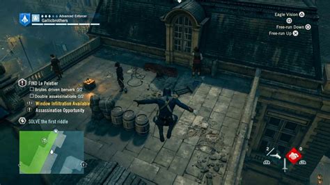 Assassin S Creed Unity Stealth Kill Find Le Peletier And Assassinate