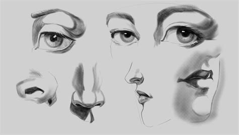 how to draw a face creating with kaiser drawing facia