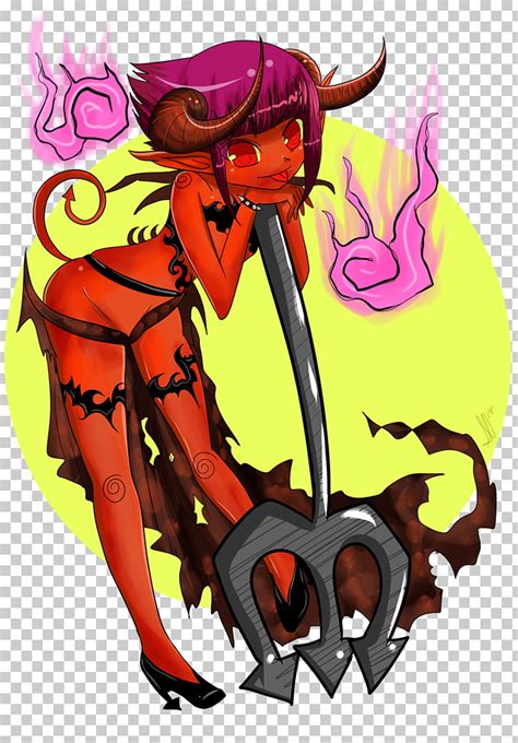 Aesthetic Anime Girl With Devil Horns