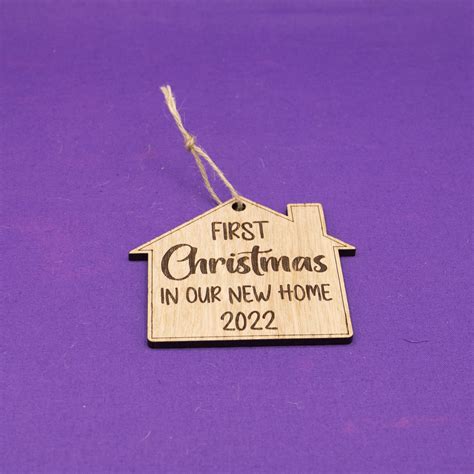 New Home House Shaped Ornament Never Ending Crafter