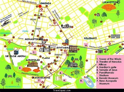 Map Of Athens Travelsmapscom World Of Map 3