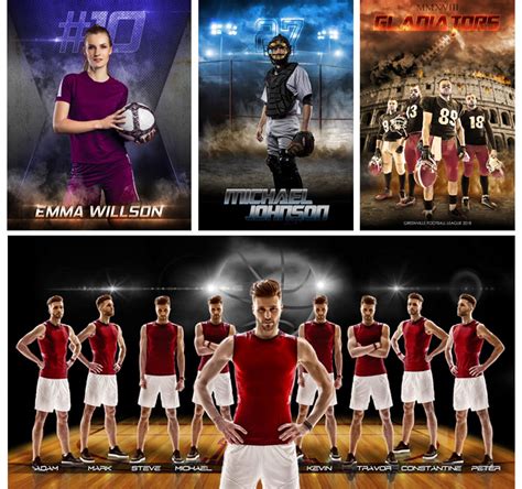 Sports Photography Templates Free Printable Templates