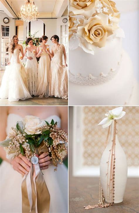 20 Inspired Pretty Wedding Color Ideas That Look More Awesome Beige