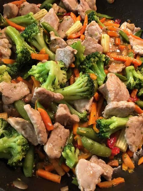 Easy Pork Stir Fry Busy Night Meal  This Farm Girl Cooks