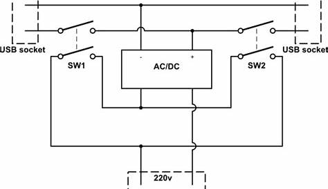 power supply - DPST switch control 5vDC and 220vAC - Electrical