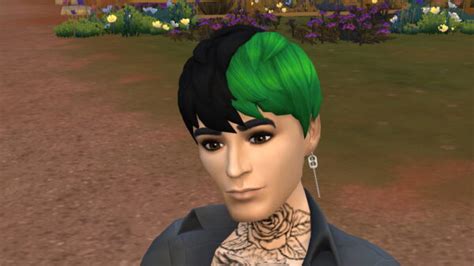 Sims 4 Split Dye Hair Mod Infoupdate Wallpaper Images
