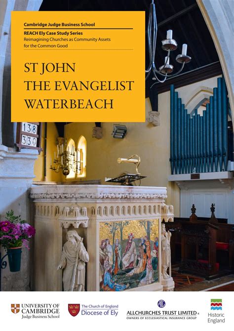 St John The Evangelist Waterbeach By Cambridge Judge Business School