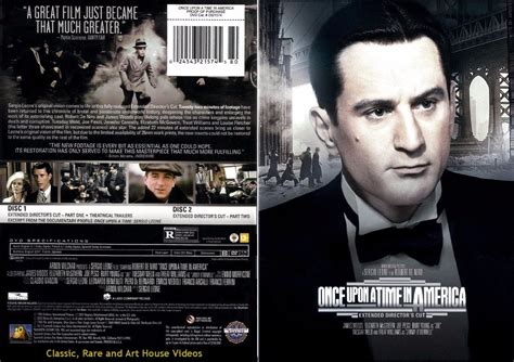 Once Upon A Time In America ~ Dvd ~ Robert De Niro 1984 24543215745