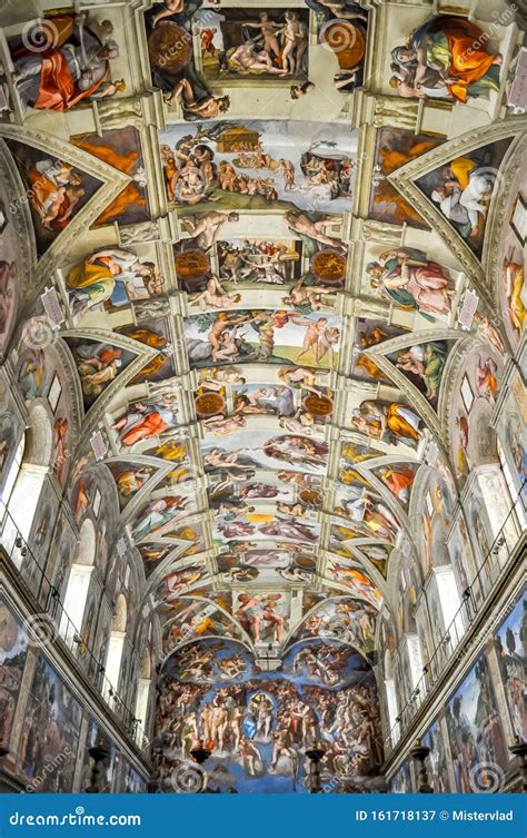 Sistine Chapel In Vatican Museum Editorial Photography Image Of City