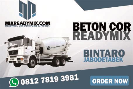 Bagi anda yang ingin memesan. Harga Beton Cor Ready Mix Jayamix dan Sewa Pompa Beton di Bintaro Terbaru 2019