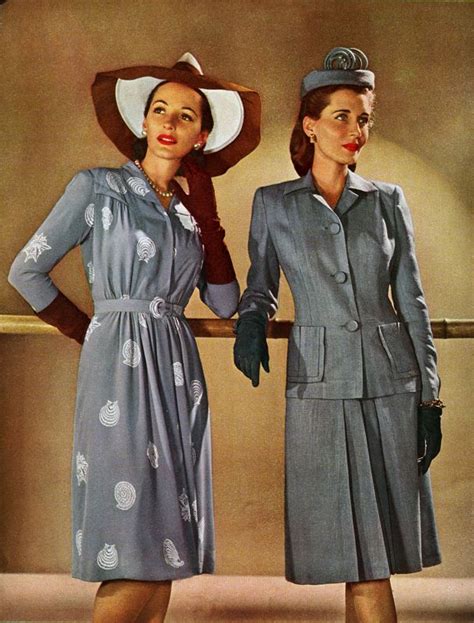 1940s Dresses The 1940s 1940 1949 Fashion History Movies Music