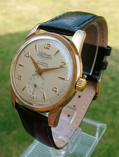 Antiques Atlas - A Gents 1950s Waltham Wrist Watch