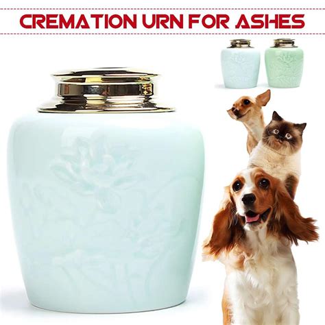 We offer cremation services, a pet cemetery, and a selection of methods for memorializing your pet. Ceramics Pet Caskets Urns Memorial Urn For Pet Dog Cat ...
