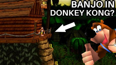 What If Banjo Kazooie Took Place In Donkey Kong Country Youtube