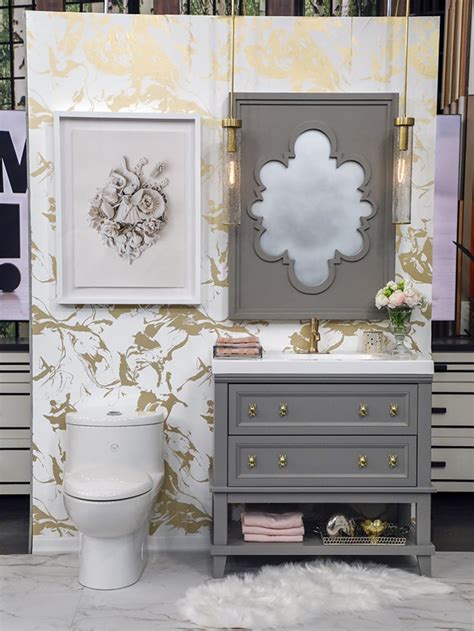 Bold And Dramatic Or Soft And Elegant Two Stunning Powder Rooms And