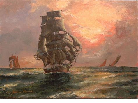 When Day Is Done The Us Clipper Donald Mckay By John Dinsdale