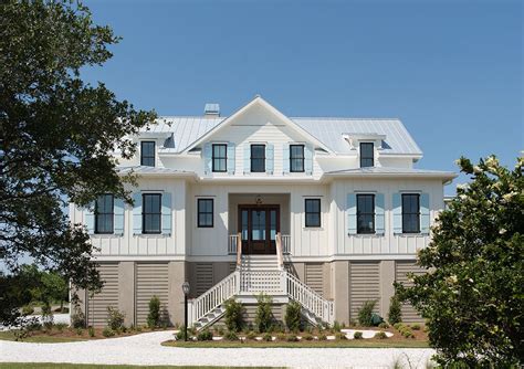 Over 2,559 coastal home designs in a variety of regional styles. McCall's Landing - Coastal Home Plans Farmhouse style ...