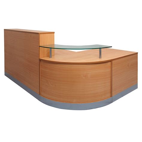 Curved circular reception desks add visual interest to your reception area. Curve Reception Desk | Fast Office Furniture
