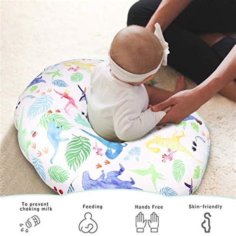 Dinosaur Nursing Pillow Cover Breastfeeding Pillow Slipcover For Baby